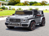 Kids Electric Ride On Car G63 Toy Cars Remote Control Grey RCAR-AMG63-LS-GY