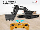 HUINA 1/14 22CH RC Alloy Excavator Construction Engineering Vehicle Toy Gift V610-TOY-RC-HN592