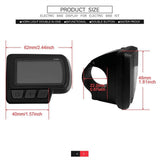 E-Bike Display Meter LCD-EN06 24V 36V 48V with USB Power Speed Waterproof Plug V1369-AZ3-W-12963