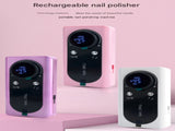 Pink Professional Rechargeable Nail Drill Machine - 45000RPM Portable E-File Kit for Acrylic, Gel, V888-ELOSUNG36055
