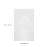 Masteelf 20 Pcs Waterproof Sandbags Flood Control Sandbags 93.00X54.00X0.10CM White V1369-AZ3-W-17183