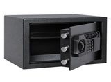 Levede Safe Box Fingerprint Lock Steel Home Safe 14L LED Light Alarm Black SAFE1007-AU