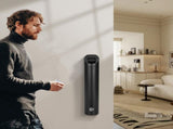 Cigarette Butt Receptacle, Stainless Steel Cylinder Cigarette Butt Container, Wall Mounted and V952-SYYHTGSKYZTB0FCVBV0