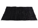 Fireplace Blanket Black Oxford Fabric 2 Layers Cotton Hook and Loop Fireplace Draft Stopper for Home V1294-YM0706-3114230135211