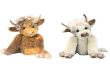 Highland Cattle Plush Doll Plush Cattle Toys Fluffy Cow Plush Pet Cow Toys V1294-YM0521-230221GW02-2