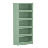 Artiss Buffet Sideboard Metal Cabinet - ELIA Green AI-SIDE-M-5D-02-GN-AB