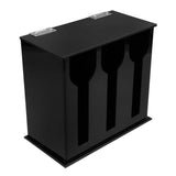 Black Acrylic Spoon Holder Organizer for Bar Use, Stable and Reusable V1370-AZ4-20106