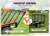 2-Sided Trailer Lift Assist, 163 kg Load Capacity, Compatible with Open Utility Trailer V952-SBKCWMSJXTJSHQYWHV0