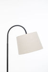 Naples Tripod Floor Lamp Shelf Storage Drawer Bed Side Table Light w/ USB Charger V563-75175