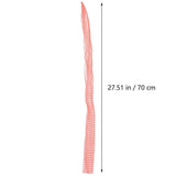 100-Pack Reusable Red Nylon Mesh Bags for Fruits, Vegetables, and Produce Storage V1369-AZ3-W-13287