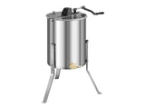 Honey Extractor, 2 Frame Manual Honey with Transparent Lid, Stainless Steel Honeycomb Drum V952-SDYMJJPBXG13SWI9S001V0