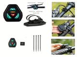 5L Backpack with USB Charging & Smart LED Turn Signals, Lightweight Nylon Commuter Cycling Bag, V1232-QXSJB004