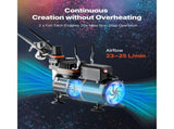 Airbrush Kit, 1/6 HP, Air Brush Kit with Air Compressor, Dual-Action Professional Airbrushes with V952-JCBTZ2G3AGWQ5IX0E001V3