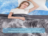 Cooling Blanket Queen Size ,ing Blankets for Hot Sleepers, Absorbs Heat to Keep Adults V1258-DP02-C-670