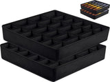 Underwear Storage Boxes - 2 Pieces - 24 Compartments - Drawer - Bra - Sock V1188-MS101-01989-1