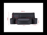Car Storage Pocket Between Seats with Cup Holder Car Tissue Holder Multipurpose Car Pocket Hand Bag V1192-AZ-W-18597