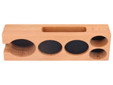 Coffee Tamper Holder Multifunction Food Safe Wooden Coffee Tamping Station for Coffee Lovers V1294-YM0523-3113220079411