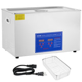 Vevor 30L Digital Ultrasonic Cleaners Cleaning Equipment Bath Tank w/Timer Heated V952-JPS-100ACSBQXJX01V3