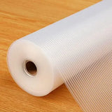 Non Adhesive Shelf Liner, Washable Waterproof Non Slip Cabinet Drawer Refrigerator Liner, 20 in x 35 V1237-MS-724-078