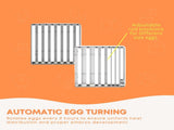 Automatic 48 Egg Incubator - Electric Digital Turning Chicken Quail Duck Hatching V238-SUPDZ-41074807504976