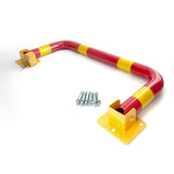 Arch Parking Barrier Fold Down Vehicle Security Locker Keyed Different V891-CAR-PBTN-X1