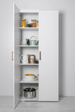 STOCKHOLM UNIVERSAL STORAGE CUPBOARD - VJ PANEL - DECO GOLD HANDLE V164-ECS1VBDG