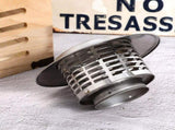 Stainless Steel Chimney Cap Plated Silver Longevity and Efficiency 2Pcs V1369-AZ3-W-18022