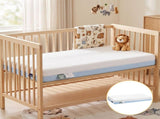 Giselle Bedding 15cm Cot Mattress, 38D Gel Memory Foam Cover MATTRESS-B-COT-DS-15-WH