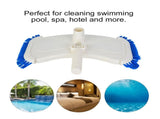 Swimming Pool Suction Vacuum Head Brush Cleaner Above Ground Cleaning Tool Part V1294-YM0901-JY22507