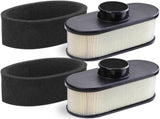 2 Pack FR691V Air Filter for Kawasaki FR651V FR730V FS481V FS541V FS600V FS651V FS691V FS730V V1258-DP02-WO-739