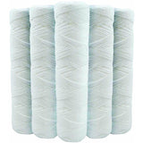 Set of 5 Spiral Water Filter Cartridges Anti-Sediment 10 Inch 254 mm - Compatible with 10 Inch V1237-ZY-203-2019