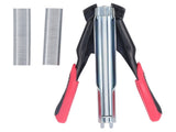 Pig Ring Pliers Kit Labor Saving C Type Fastening Clamp Tool Fencing Manual Plier for Pet Cage Car V1294-YM0901-3111240036211