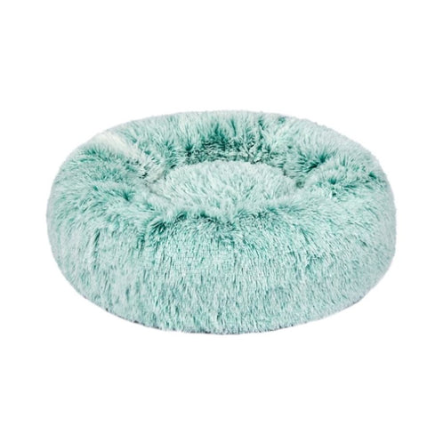 PaWz Pet Bed Cat Dog Donut Nest Calming L Teal Large PT1035-L-TL