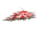 Christmas Garland Hanging Simulation Wreath for Living Room Bedroom Office Wedding Birthday V1294-YM0706-230812HL05-1