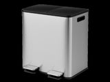Toque 60L Pedal Bin Kitchen Waste Can Recycling Dustbin KT1028-AU