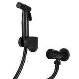 G1/2 Thread Bidet Sprayer Set Stainless Steel Bathroom Toilet Bidet Sprayer Black V1294-YM0901-3112200106611
