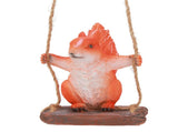 Hanging Squirrel Statues Garden Decor Cute Swing Squirrel Sculpture Outdoor Patio Ornament Animal V1294-YM0703-3111230084311