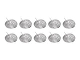 100pcs Fertilizer Mesh Stainless Steel Garden Nutrition Cups Small Size Bonsai Fertilization V1294-YM0521-3111230084511