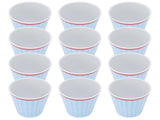 12PCS Imitation Ceramic Water Cup Drinking Mug for Restaurant School Kitchen Tableware V1294-YM0901-3118210152911