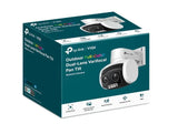 TP-Link VIGI 4MP C540V Outdoor Full-Color Dual-Lens Varifocal Pan Tilt Network Camera,Two-Way Audio, V1202-V2-NWTL-VIGI-C540V
