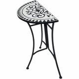 Persian Outdoor Half Round Table 69cm V637-E139145