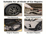 Basic automotive repair manual tool set, including a set of mechanical tools, including ratchet V1106-HEGJ-001