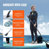 Inflatable Stand Up Paddle Board, 152 mm SUP Paddleboard with Removable Kayak Seat, Board V952-CQJBDZYKDZYKM6UX7V0