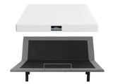 Artiss Queen size bed frame & Giselle Bedding Mattress Queen Combo, adjustable bed Base for Snoring EAB-8183-PURE-20-Q