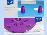 Electric Balloon Pump 900W Portable Air Blower with 4 Nozzles for Decoration V1263-JX-5534