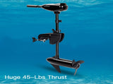 Striker 45 LBS Electric Trolling Motor Inflatable Boat Outboard Engine Fishing Marine V219-FSHTRLSTRA6X0