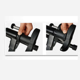Indoor Bicycle Trainer Home Gym Exercise Foldable Parabolic Bike Training Fitness Cycling Stand W/ V610-CYC-BIKTRAWFROSUP