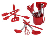 15PCS/Set Silicone Cooking Utensil Set with Stainless Steel Handle Kitchen Spatulas Spoon Cooking V1294-YM0714-3118210281711