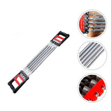 Red Chest Expander Fitness Equipment Set for Strength Training and Muscle Building V1370-AZ4-15231