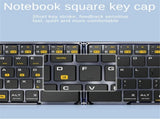 Foldable Keyboard F69 Transparent Bluetooth Keyboard Triple Device Connection V1263-JX-7780